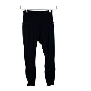 Lululemon Women’s Align HR Pants‎ Size 4 In Black 27” Inseam Athletic Yoga